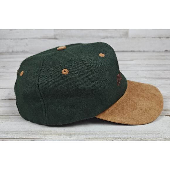 ROSSIGNOL Hook & Loop Strapback Hat Multicolor One Size Adjustable Suede Bill - Picture 3 of 6